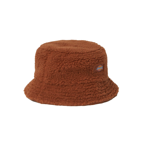 Red Chute Bucket Hat Gingerbread